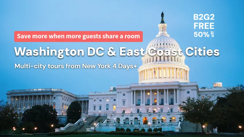 4+ Days DC & East Coast Tours from New York