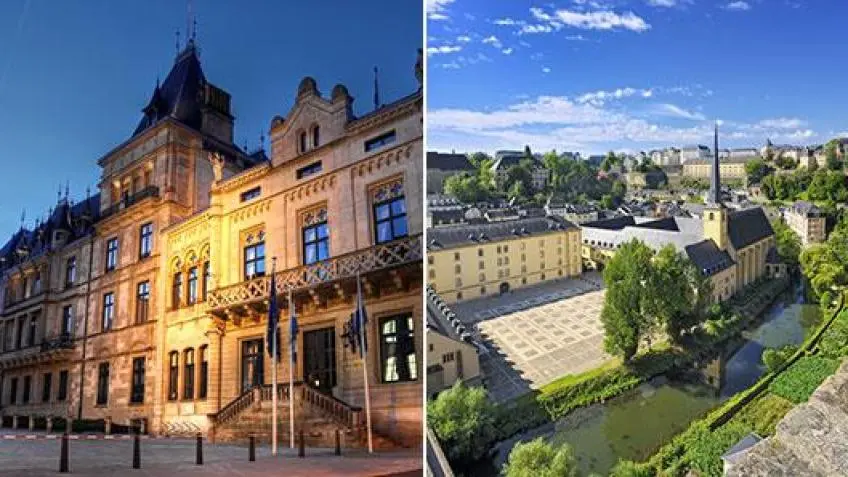 Sightseeing in Luxembourg & Paris