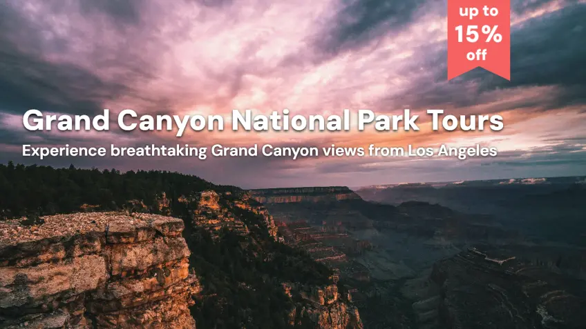 Grand Canyon Tours from Los Angeles 15% Off