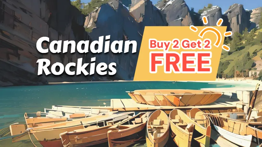 Experience Canadian Rockies Tours: Buy 2 Get 2 Free Tours & Exclusive Discounts