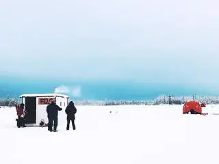 Winter Ice-Fishing