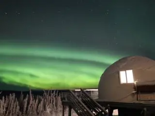 7-Day Matanuska Glacier and Chena Hot Springs Alaska Tour from Fairbanks (1 night at Borealis Basecamp)