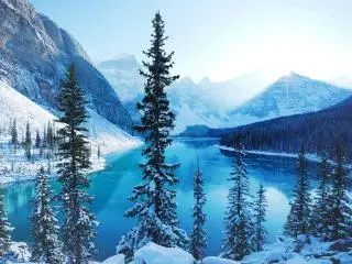 4-Day Canadian Rockies, Hot Spring from Vancouver, Calgary out (Winter Tour)