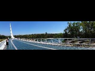 california, redding, sundial glass bridge california, redding, sundial glass bridge