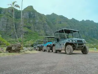 2-Hour Kualoa Ranch UTV Raptor Adventure with Waikiki Beach Hotel Transfer