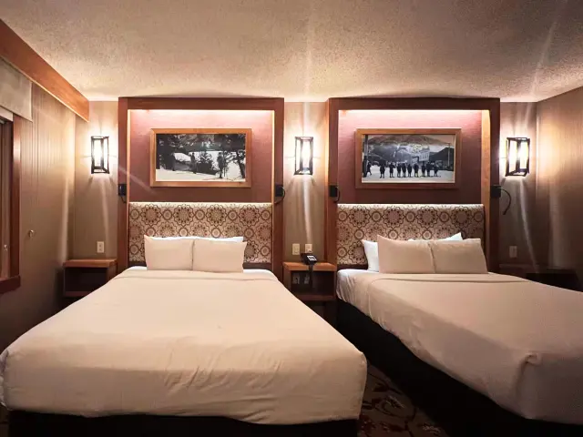Cozy room at the Banff hotel
