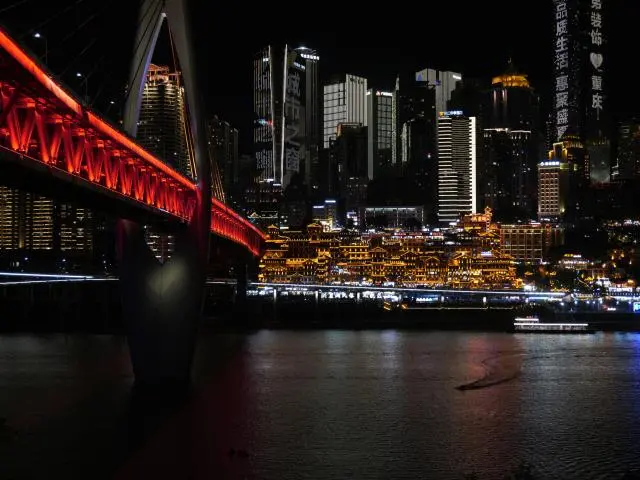千厮门大桥 (Qiansimen Bridge)