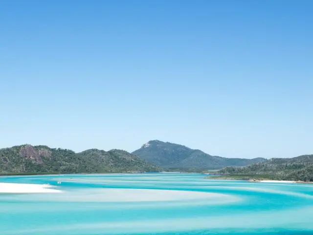 白天堂沙滩 (Whitehaven Beach)