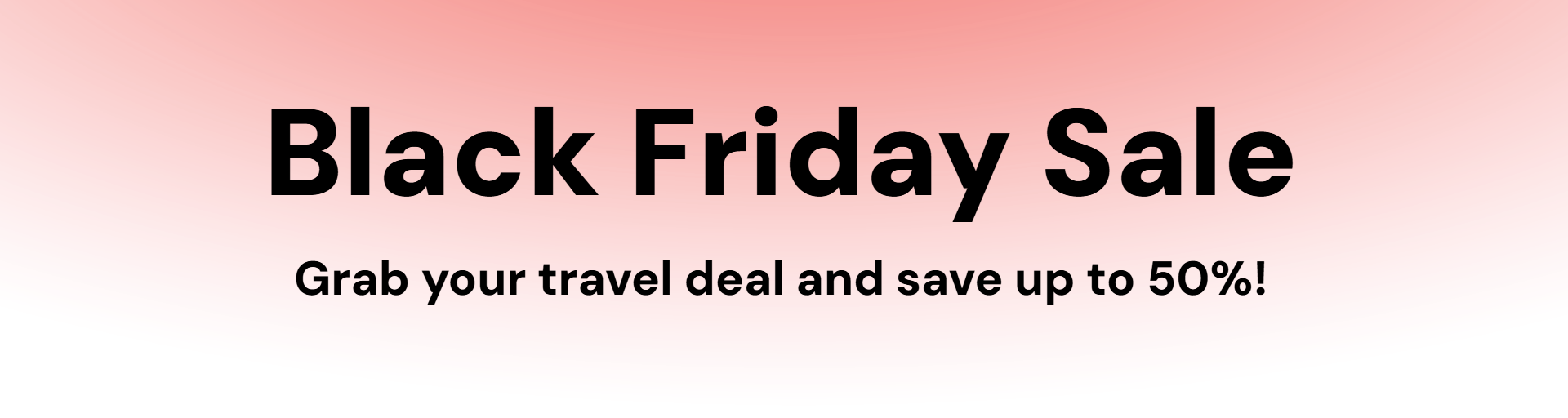 Black Friday Tours